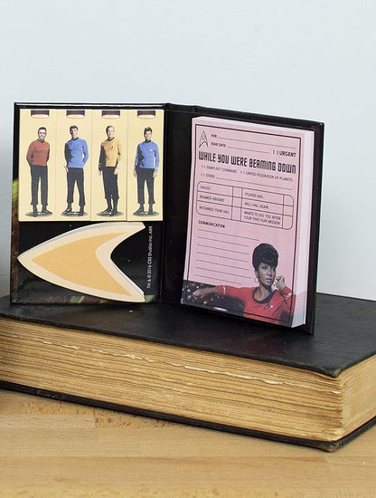 The Unemployed Philosophers Guild Star Trek Sticky Notes Booklet - Officially Licensed 3.25" by 4.25" Booklet with Self-Sticky Individual Notes