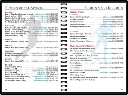 2025 Datebook & City Themed Planner – Resource Guide with Daily, Weekly & Monthly Views – 3-Year Reference Calendar - Multi-Purpose Travel Notebook Guide & Adventure Diary (Washington '25 (with Photos))