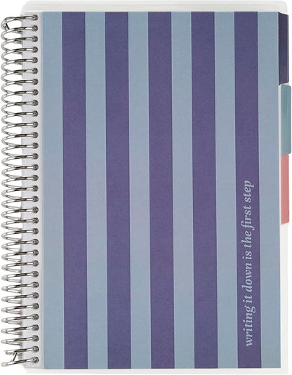 Erin Condren A5 Spiral Work Life Balance Journal | Features Pages of Thick, Bleed Resistant 80 lb. Paper to Boost Productivity