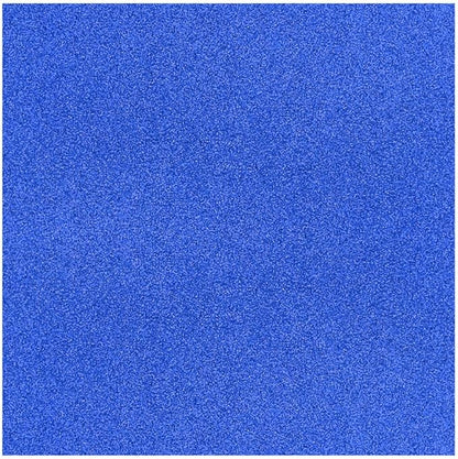 Baisunt 10 Sheets Royal Blue Glitter Cardstock Paper for Graduation Cap DIY Project, Scrapbook, Birthday Wedding Party Decoration 250GSM(12x12 In, Non Adhesive)