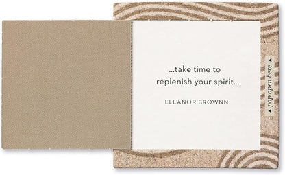 Compendium ThoughtFulls Pop-Open Cards — Mindfulness — 30 Pop-Open Cards, Each with a Different Inspiring Message Inside