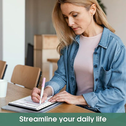 2026 Planner, Aesthetic Weekly and Monthly Planner for Women, Jan 2026 to Dec 2026, Hardcover 2026 Calendar Book with Monthly Tabs, Inner Pocket, Perfect for Office Home School - A5 (6.3" x 8.5"), Insects in Blooms