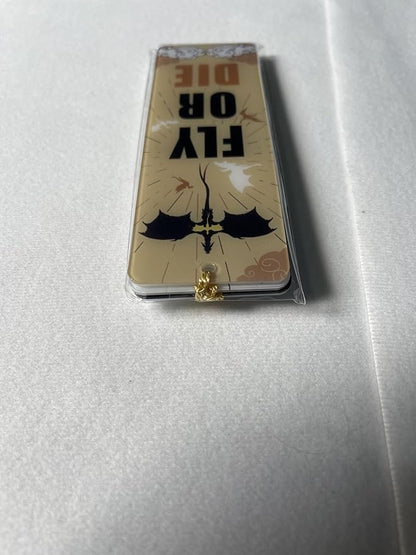 Dragon Acrylic Bookmarks, Bookish Merch Book Lovers, Unique Bookmark for Men, Page Markers Reading Accessories - Set of 3