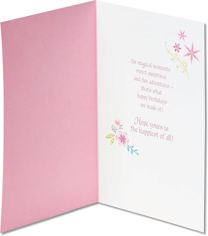 American Greetings Birthday Card for Kids (Frozen, Queen Elsa)