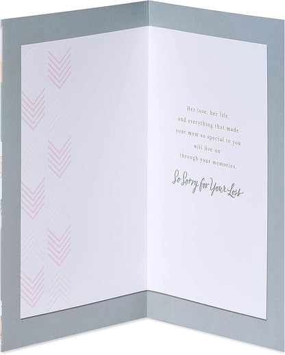 American Greetings Sympathy Card for Loss of Mother (Remembering You Mom)
