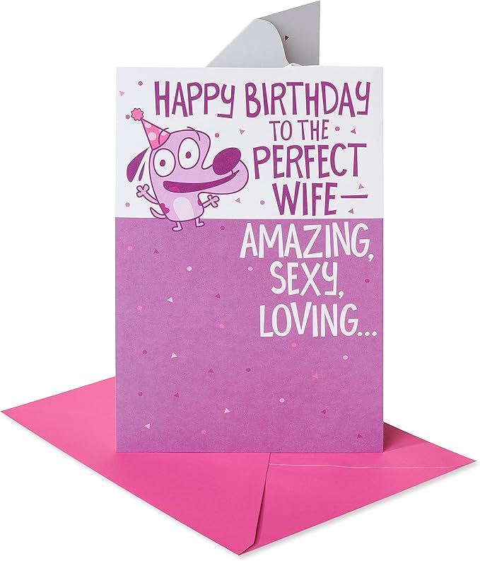 American Greetings Birthday Card for Wife (The Perfect Wife)