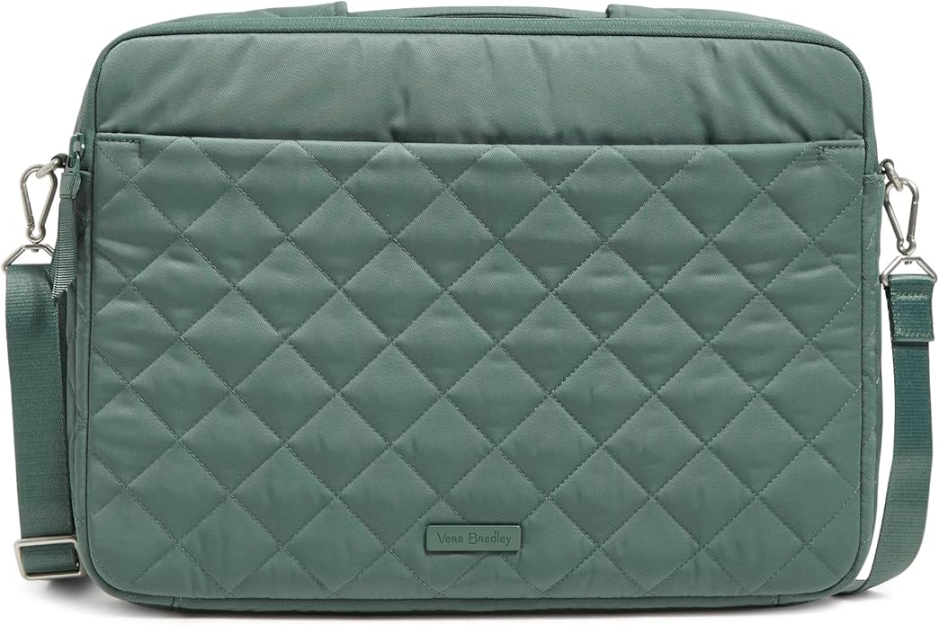 Vera Bradley Women's Performance Twill Laptop Crossbody Workstation