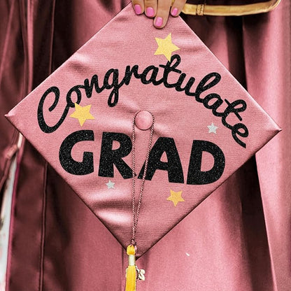 Double-sided Black Glitter Cardstock 8.5x11 - Goefun 24 Sheets 280 GSM/100LB Black Cardstock Paper for Cricut, DIY Crafts, Halloween, Scrapbooking