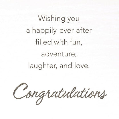 American Greetings Pop Up Wedding Card (Happily Ever After)