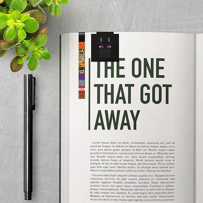 Trends International Minecraft Magnetic Page Clips Stationery, 2.25 x .022 x 8.25, Multicolor(6-Pack)