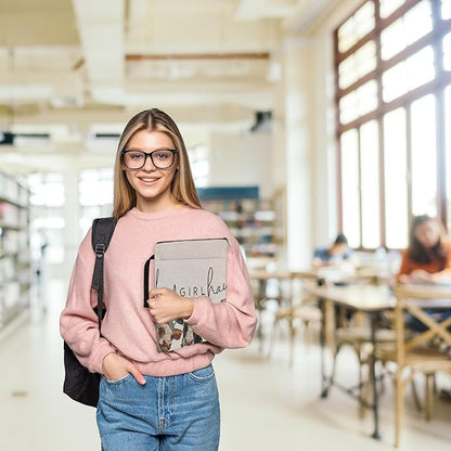 Cow Lover Gifts Book Sleeve,Hay Girl Hay Farm Cow Book Sleeve Book Covers Book Protector Pouch with Zipper,Book Sleeve Gifts for Book Lovers Readers,Book Cover for Paperback 9.4x12.1 Inch