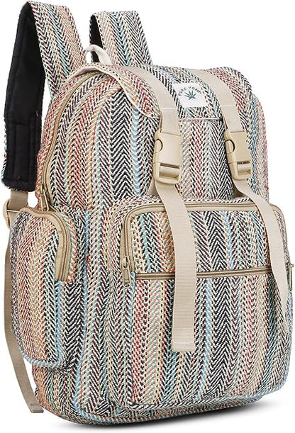 LONGING TO BUY Himalyan Hemp Laptop Bag Backpack/Traveller Bag, Hemp Laptop Bag
