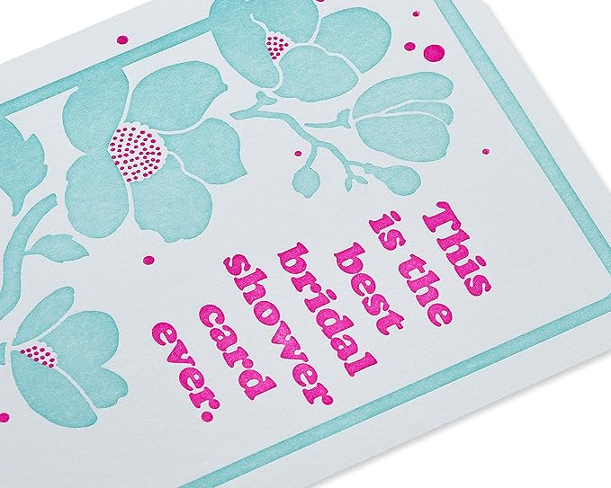 American Greetings Bridal Shower Card (Best Card Ever)