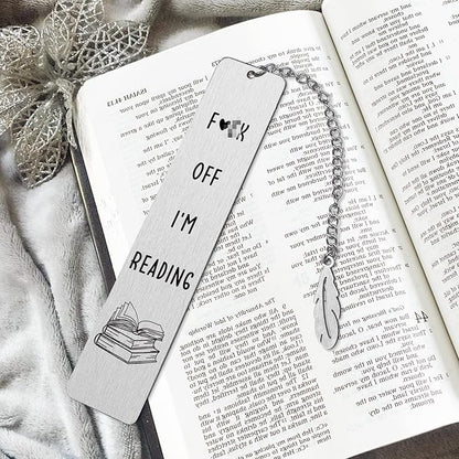 Funny Bookmarks for Book Lovers,Reading Gifts for Book Lovers Women Men Writers Reader Friends Christmas Gifts,Stocking Stuffers for Librarian Student Coworker Teens Girl Boy Graduation Gifts
