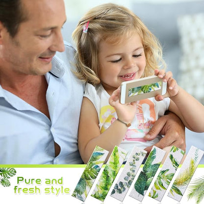 36 Pieces Anxiety Sensory Stickers Cute Fidget Textured Strips Toys Anti Stress Tactile Rough Sensory Calm Textured Strips Adhesives Anxiety Relief for Adults Teens Desk Classroom (Leaves Style)