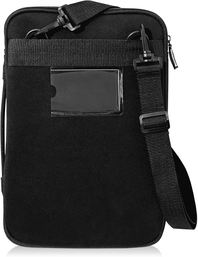 V7 Black Protective Laptop Sleeve Case for 12 Inch MacBook or Chromebook, Shockproof, Spill-Resistant - CSE12HS-BLK-9N, 12.2"""