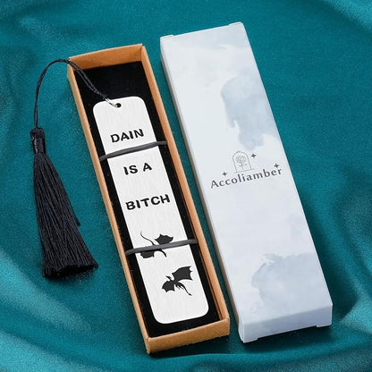 Funny Bookmark for Book Fans Merch Merchandise Bookmark Gifts Dragon Bookmark Gift for Women Men Friend Book Lover Bookish Bookworm Book Nerd Book Club Gift Idea Birthday