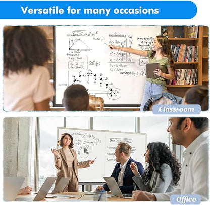 maxtek Black Dry Erase Markers, 16 Count Chisel Tip Markers Dry Erase, Low Odor White Board Markers, Perfect for School, Offices, Home