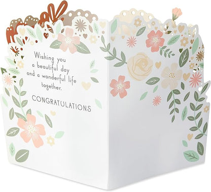 American Greetings Pop Up Wedding Card (A Wonderful Life)