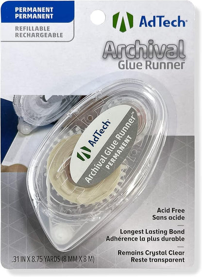 AdTech Scrapbooking Tape - Archival Permanent Glue Runner