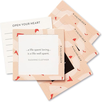 Compendium ThoughtFulls Pop-Open Cards — Love — 30 Pop-Open Cards, Each with a Different Inspiring Message Inside