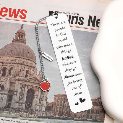 Teacher Appreciation Gifts for Women, Teacher Christmas Gifts, Teacher Gifts for Women, Teacher Birthday Gifts, Valentines Day Gifts for Teachers, End of Year Teacher Gifts, Teacher Thank You Bookmark