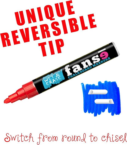 Fanse Monthly Magnetic Calendar for Refrigerator and Marker Set 18" x 14", Magnetic Fridge Calendar, Monthly Planner Blackboard Organizer Agenda Memo for Home, Grocery, Kitchen, Classroom, Dorm Room