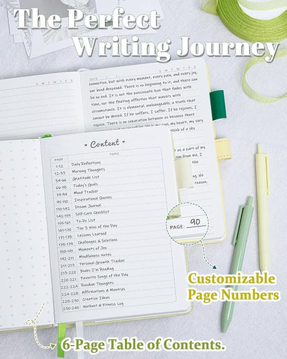 Journal for Women and Girls with Heart Buckle, 240 Pages Girls Diary Journal with Pen for Writing, Cute Daily Writing Journals for Women, B6 Pretty Journaling Hardcover Notebooks (Melon Yellow)