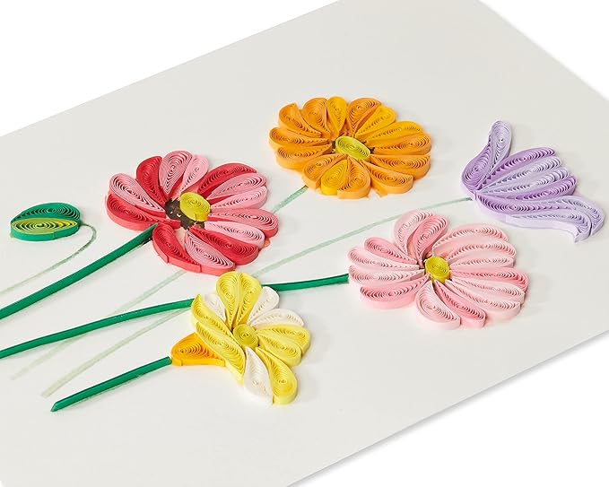 Papyrus Premium Birthday Quilling Card (Happy Birthday)