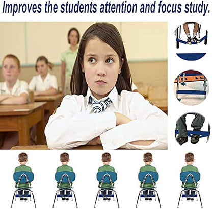 Chair Bands for Kids with Fidgety Feet, Alternative Seating in Classrooms, for Kids with Sensory ADHD ADD Autism and Sensory Needs