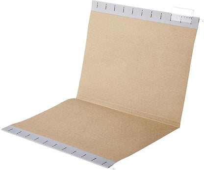 Amazon Basics Sturdy Hanging File Folders, Letter Size, Gray, 25-Pack