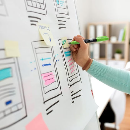 Mr. Pen- Dual Tip Permanent Markers, 12 Pack, Fine & Ultra Fine Tip, Fine Tip Permanent Markers, Fine Tip Marker, Permanent Markers Fine Point, Fine Point Permanent Marker, Marker Pens Fine Point