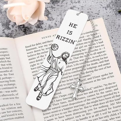 Baptism Gifts for Teens Boys First Communion Gift for Son Funny Jesus Christ Bookmark Confirmation Easter Gifts for Him Her Men Women Christian Birthday Graduation Book Lovers Reading Gift Christmas