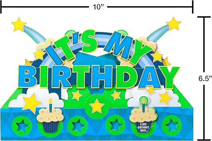 American Greetings Wearable Birthday Crown (Big Birthday Wish)