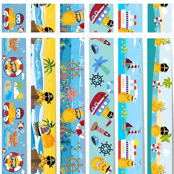 Tudomro 6 Pack Cruise Lanyard for Ship Cards with ID Holder Cruise Essentials Must Haveskey Waterproof Ship Card Holders for Women Men Travel Accessories(Cruise Duck)