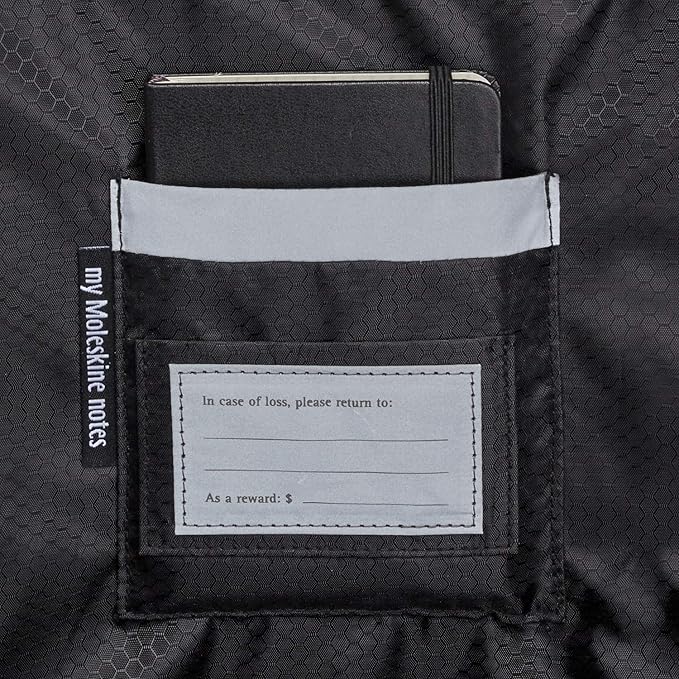 Moleskine Metro ROLLTOP Backpack Black, One Size