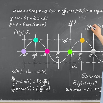 PARLAIM 0.75" Round Color Coding Circle Dot Labels in Roll, 1000 Stickers per Dispenser Box, 3/4 inch Diameter for Office and Business, Aqua