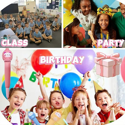 Easter Baskets Kawaii Squishy Pen 4 Pcs Cute & Fun Pens for Stationary & Cool Pens for Teenage Gifts for Tweens Back to School Supplies