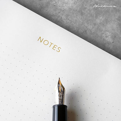 Mouse Pad Notepad for Professionals, 3 Pack, 9.8" x 7.9", 150 Sheets (50 Each), Minimalist, Gold Foiled, Dotted Layout, Executive's Desk Note Pad, To Do List Notepad, Eco-friendly, FSC™ Certified Planner Pad