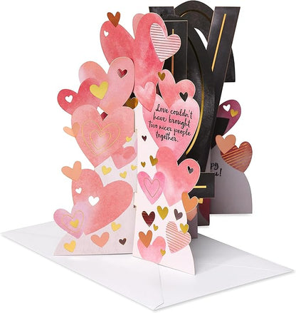 American Greetings Pop Up Wedding Card (Two Nice People)