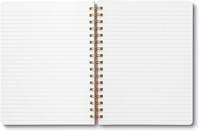 Compendium Spiral Notebook - The map to where she’s going is written on her heart. — A Designer Spiral Notebook with 192 Lined Pages, College Ruled, 7.5”W x 9.25”H