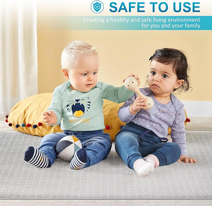 Office Chair Mat for Carpets, Desk Chair Mat for Low Pile Carpeted Floors, Heavy Duty Transparent Office Floor Mat for Office Chair on Carpet, for Work, Home, Gaming (36" X 48" Rectangle)