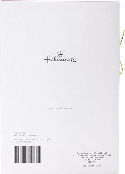 Hallmark Anniversary Greeting Card for a Couple (Birds and Flowers)