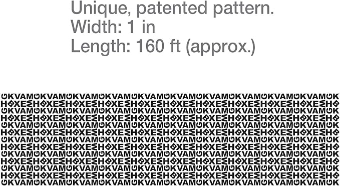 Advanced ID Roller, Protect Your Private Information with Guard Your ID Theft Prevention and Confidential Roller Stamp, Easy to use Mess-Free Address Blocker, ASOTV (Wide 3-Pack, White)