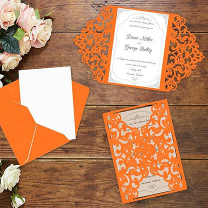 Orange Construction Paper 100 Sheets 80lb Cardstock Paper 8.5 x 11, Goefun Orange Cardstock for Halloween, Christmas, Crafts, DIY Cards