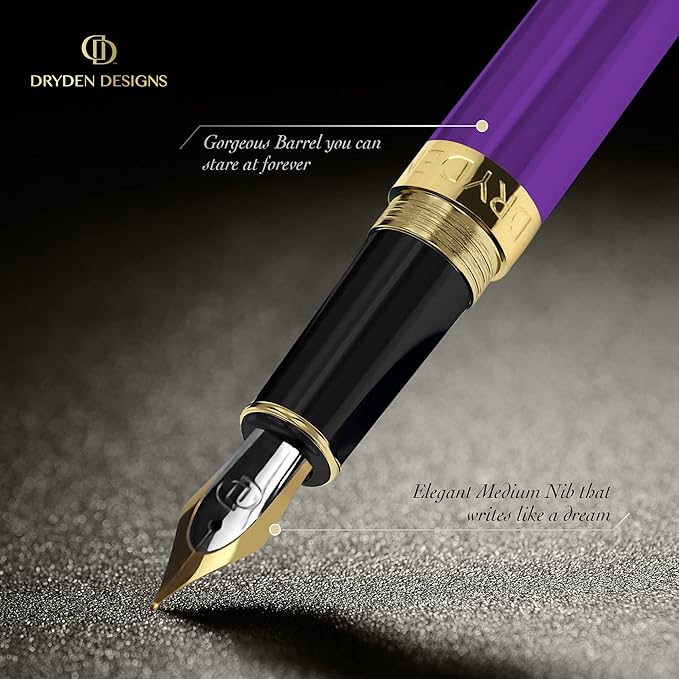Dryden Designs Decadent Purple Fountain Pen