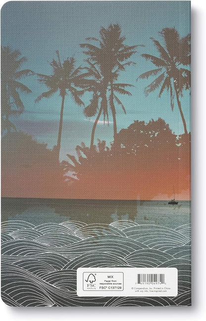 Compendium Softcover Journal - Find what brings you joy and go there. – A Write Now Journal with 128 Lined Pages, 5″W x 8″H