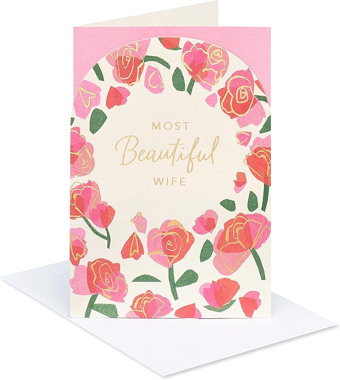 American Greetings Romantic Card for Wife (Every Way Imaginable)