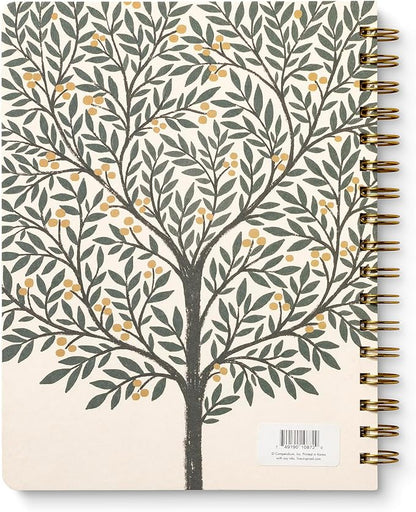 Compendium Spiral Notebook – Good Things Are Always Beginning – A Designer Spiral Notebook with 192 Lined Pages, College Ruled, 7.5”W x 9.25”H