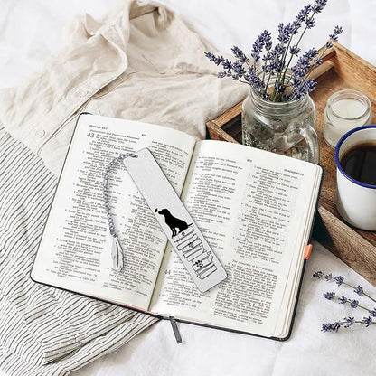 Dog Book Markers for Women Inspirational,Funny Bookmarks for Students Teachers School Home Office Supplies,Book Lover Dog Lover Friends Girl Sister Mom Female Christmas Birthday Gifts JCH8